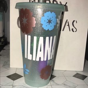 Custom/Personalized tumblers. Can do any design. Available in multiple colors.